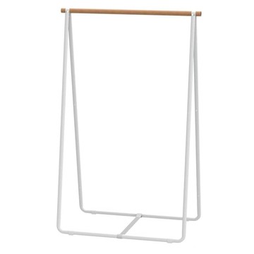 IRIS OHYAMA 愛麗思歐雅瑪 原木造型天然曬衣架 寬版  945 x 535 x 1480mm  原木色 + 白色