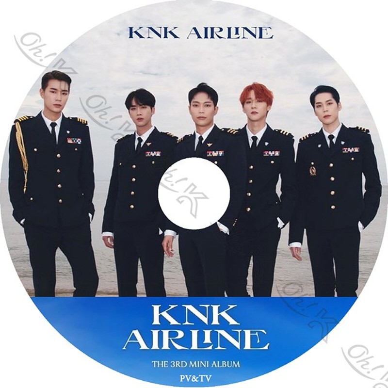 K-POP DVD KNK 2020 PV/TV Collection - RIDE SUNSET LONELY NIGHT