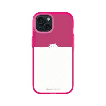 iPhone 15 Clear 粉漾桃 - 白白日記 Darylhochi - 一片白