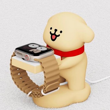 線條小狗OPPO手表watch X2mini充電器支架4pro充電底座SE充電架3