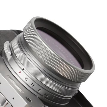 號歌 富士X100F X100T X100S相機專用UV保護鏡遮光罩 三合一 銀色