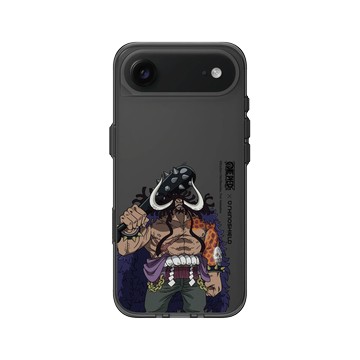 iPhone Air Clear (相機按鈕) 酷墨灰 - 航海王 One Piece - 角色系列-凱多