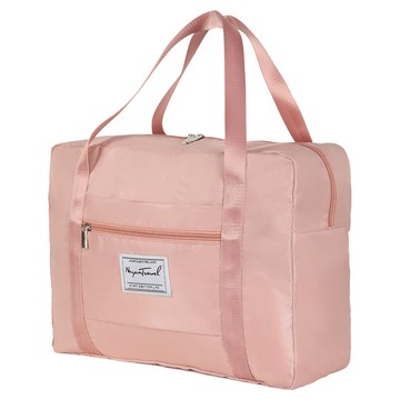 收納部屋 粉色 特大(65 x 22 x 43cm) - 防水耐用 大容量行李袋