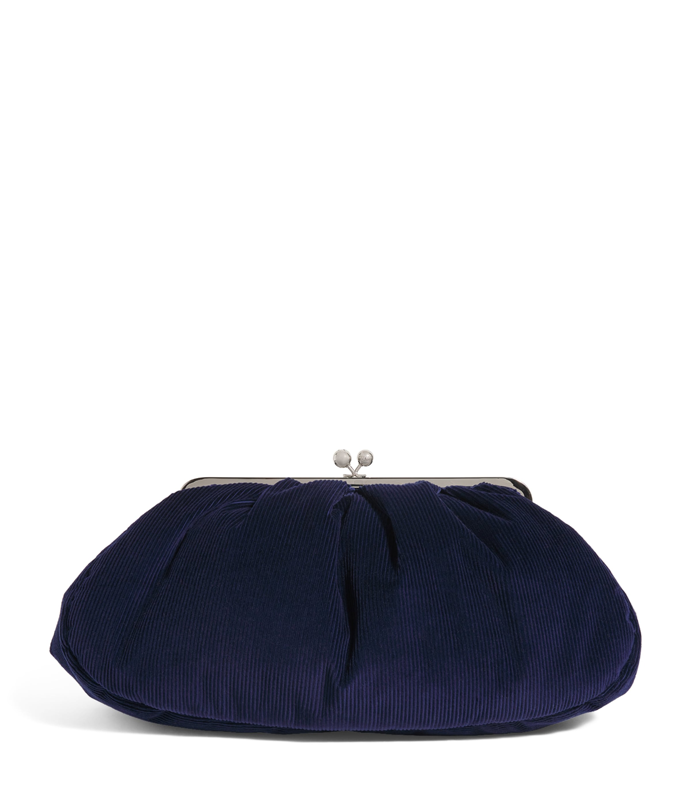 Weekend Max Mara Large Velvet Pasticcino Clutch Bag