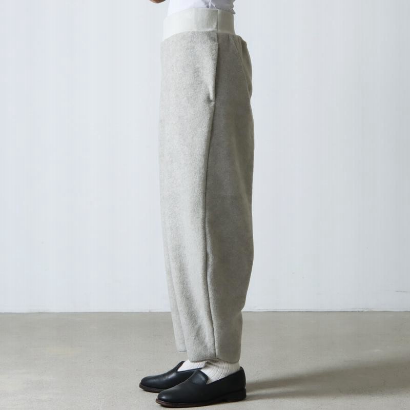 ALWEL (オルウェル) FLEESE PEG PANTS / フリースペグパンツ | LINE