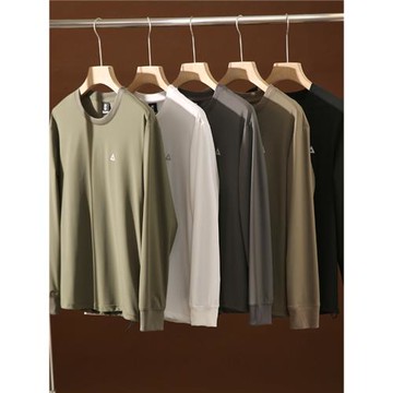 城市機能系列！彈力速干！外貿男裝春夏時尚休閑圓領長袖打底T恤