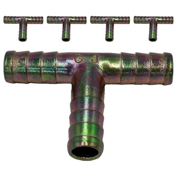 新多多小舖 瓦斯小三通 5個  長5.7寬3.9插心外直徑1.1cm  1組