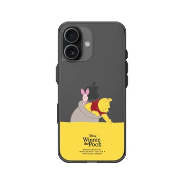 iPhone 17 Clear (相機按鈕) 酷墨灰 - 迪士尼-小熊維尼 Disney Winnie The Pooh - 蜂蜜冒險