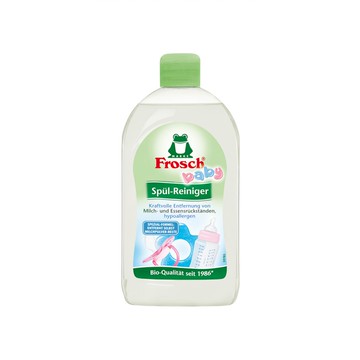 Frosch 德國小綠蛙 嬰兒餐具洗滌液 500ml 有效去除奶漬、果汁、食物殘渣  1瓶