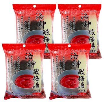 新光洋菜 洛神酸梅湯調味包  100g  4袋  1包