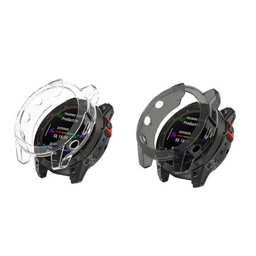 【TPU透明殼】適用 Garmin Fenix E 47mm通用 手錶 半包 保護殼 清水套 軟殼