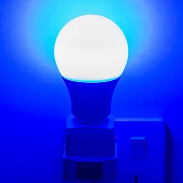 led燈 抖音燈紫色藍色燈光網紅拍照補光七彩變色彩色氛圍小紫燈led夜燈  曼慕