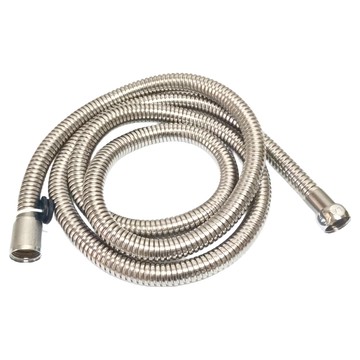 大流量雙勾沐浴軟管 不鏽鋼外管  180cm