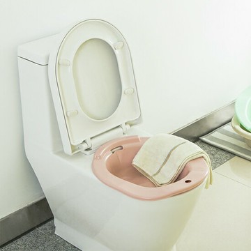 坐浴盆 孕婦產後洗屁股 痔瘡泡盆 術後護理盆 藥浴盆 免治坐盆 婦科 孕產婦 坐月子 自然產 免蹲馬桶 洗屁股 居家護理 馬桶坐浴盆♚MY COLOR♚【A009-1】