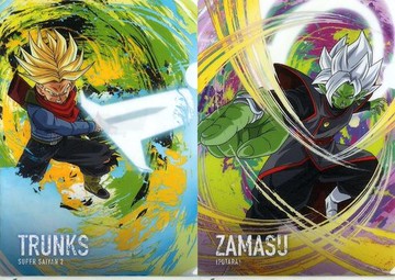 四角褲A4透明文件夾SET(2張SET)一番賞龍珠Awakening warriors with龍珠Z Dokan BattleI獎