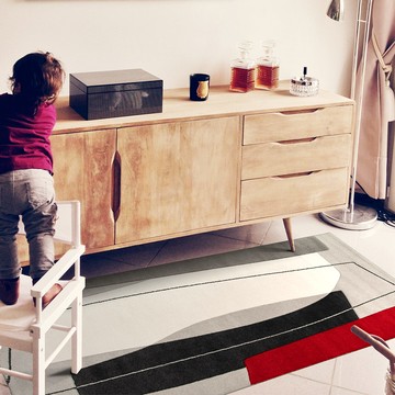 土耳其進口仿羊毛地毯 簡居 80x150cm