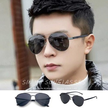 【SINYA】時尚飛行員偏光墨鏡 TR90新潮流Polarized駕駛墨鏡 男女適用 輕量18g/防眩光/抗UV400 N828