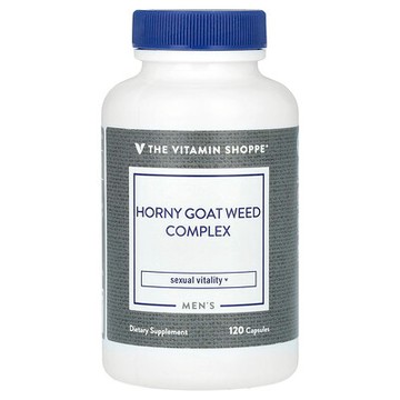 The Vitamin Shoppe, 男性淫羊藿複合物，120 粒膠囊