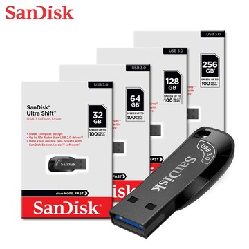【台灣保固】SanDisk Ultra Shift CZ410 32G 64G USB 3.0 隨身碟 速度100MB