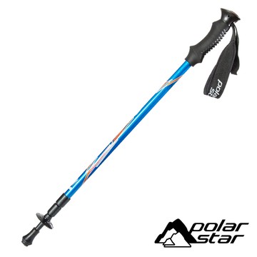 【PolarStar】EVA直把避震登山杖『藍色』P20719 戶外.登山.健行.健走.露營.爬山 (單隻販售)