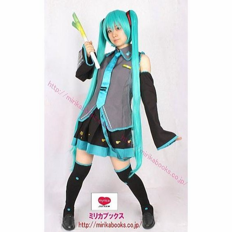 初音ミク ウィッグ付き ボカロ お得 コスプレ 衣装 MilicaBooks 宅コス ...