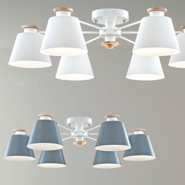 原木系列造型半吸頂燈 H04-48-1061、1062