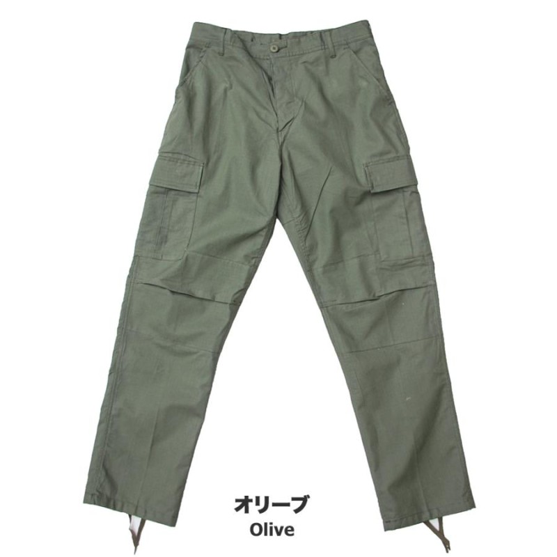 ロスコ リップストップ カーゴパンツ ROTHCO RIPSTOP BDU PANT 100