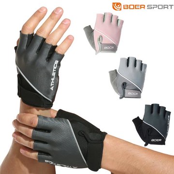 BOER 運動健身手套 時尚輕盈透氣防滑設計!! 運動無負擔
