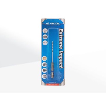 金統立 KING TONY 專業級工具 雙溝六角柄不鏽鋼鑽頭3.9mm (KT7E12139 1) KT7E12139 3.9mm