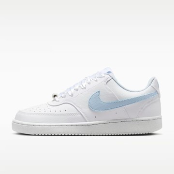 Nike 耐吉 W Court Vision Lo LE IB6652-102 女 運動休閒鞋 串珠 低筒 白 淺藍