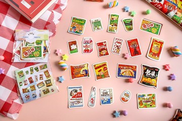 香港回憶零食 【貼紙包】