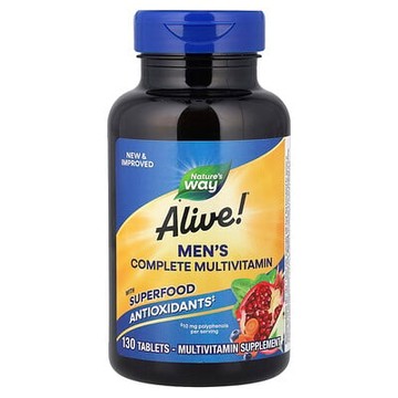 Nature's Way, Alive!® 男性多維生素，130 片