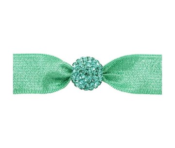 EMI❤JAY 水晶髮飾環  SEA FOAM   - 髮飾手環