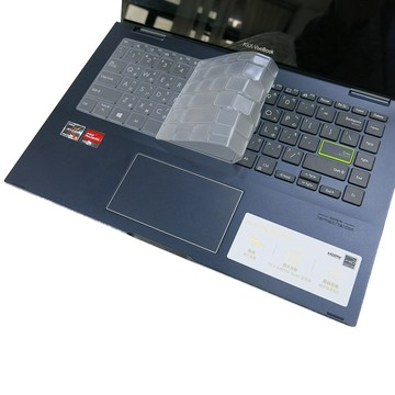 【Ezstick】ASUS TM420 TM420UA TM420UI TPU鍵盤膜｜奈米銀抗菌｜防水可水洗
