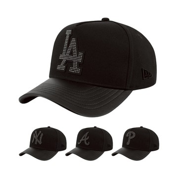 NEW ERA 940DF DARK 90S 道奇 洋基 勇士 費城人 合成皮革 鐵牌 卡車帽 【TCC】