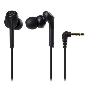 audio-technica ATH-CKS550X 黑 動圈型重低音 耳塞式耳機