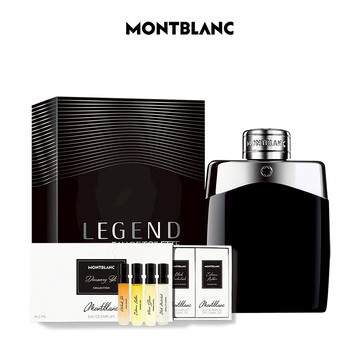 【MONTBLANC 萬寶龍】傳奇經典男性淡香水100ml(贈大師傑作香迷你香氛組2mlx4入.附紙袋)