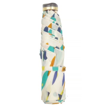 悠活彩魚 輕量手開傘 附手提防潑水收納袋  白色