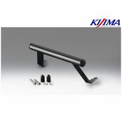 キジマ ハンドルマウントステー ブラック   スーパーカブC125('18～)  204-0696