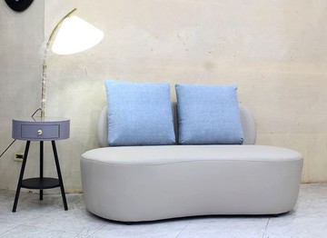 歐風別館卡尼亞耐磨皮沙發--二人座基隆至台中免運費