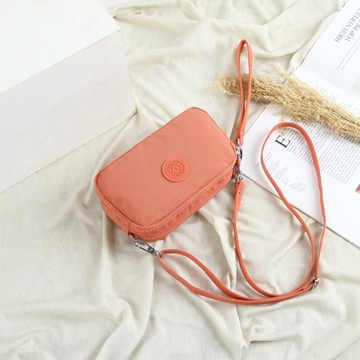 女斜挎包小輕便手拿牛津布防水簡約百搭多口袋手機護照零錢迷你包