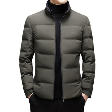 【巴黎精品】真 羽絨90%白鴨絨 羽絨外套鴨絨夾克-新款加厚防寒保暖戶外男外套3色a1is78