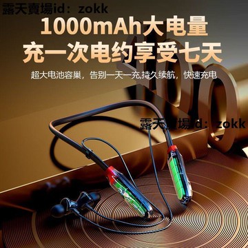 耳機 耳機 耳機 耳機 耳機掛脖式入耳超長聽歌大容量運動OPPO華為vivo蘋果通用