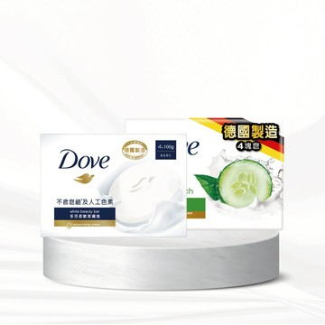 【Dove 多芬】潔膚塊90g*4入｜肥皂 保濕 不黏膩 D364918
