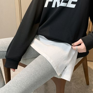 韓版假兩件下擺遮屁股內搭裙【P217】