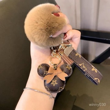 💛限時下殺💛【迴頭客833人】高檔創意可愛鑰匙扣掛件女ins網紅潮流時尚汽車鑰匙鏈女背包掛飾包包