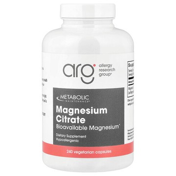 Metabolic Maintenance, 檸檬酸鎂，240 粒素食膠囊（每粒膠囊 150 毫克）
