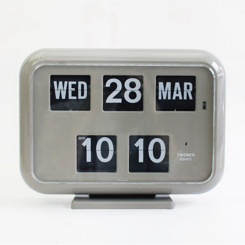 Twemco トゥエンコ デジタルカレンダークロック Qd 35 通販 Lineポイント最大0 5 Get Lineショッピング