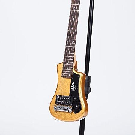 Hofner ヘフナー Shorty Guitar Gold Top リミテッドエディション 限定モデル Travel エレキギター w  Full Sized Neck ＆ Gigbag エレキギター エレクトリッ