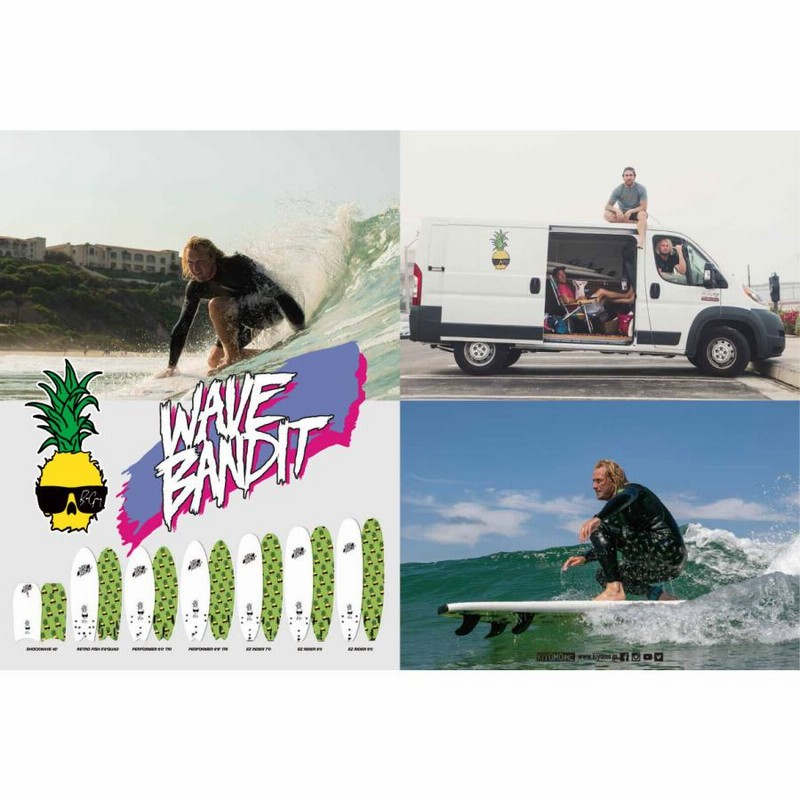 超お得・美品】WAVE BANDIT EZ RIDER (ソフトボード 8'0)